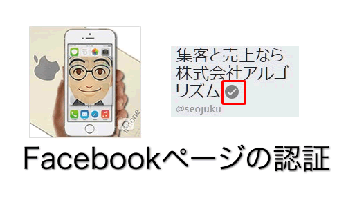 Facebookページ認証には、ページ名に会社名? 認証済みのページは検索結果でより上位に表示される