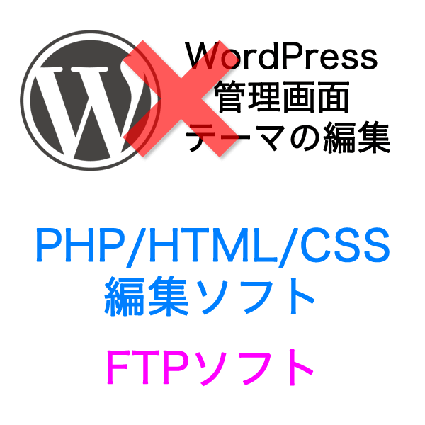 PHP/HTML/CSS編集ソフトとFTPソフトが必要です